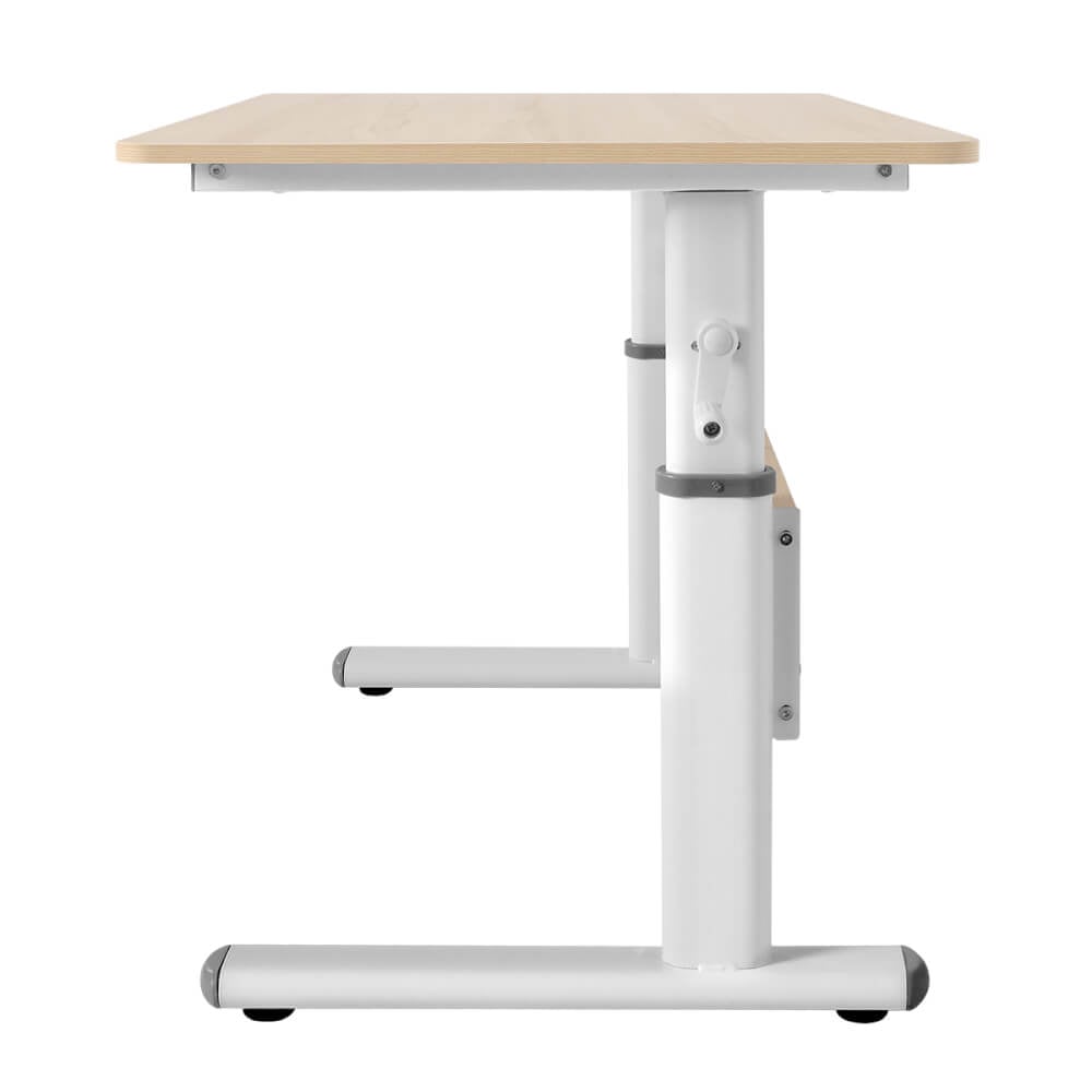 โต๊ะทำงานปรับระดับได้ InnHome รุ่น FlexiDesk 140 ซม. สีขาว_2